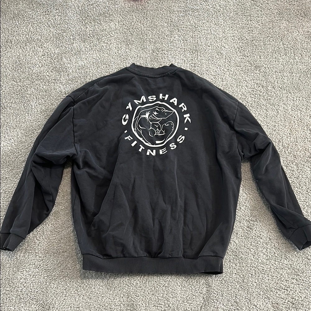 Gymshark Black Fitness Sweatshirt